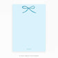 Personalizable Bow Notepad