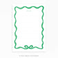 Personalizable Ribbon Border Notepad