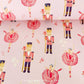 Pink Nutcracker Wrapping Paper Sheet