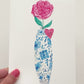 Chinoiserie Rose Greeting Card