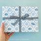 Chinoiserie Pumpkins Wrapping Paper Sheet