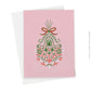 Mistletoe Holiday Card