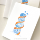 Grateful, Thankful, Blessed Greeting Card