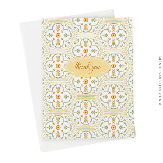 Honeycomb Thank You Card