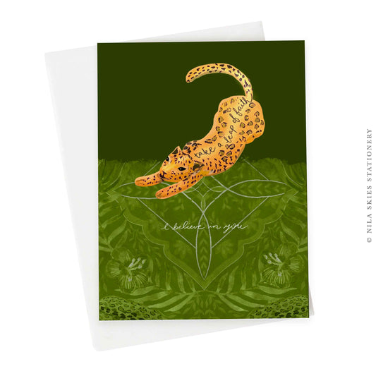 "Take a Leap of Faith" Greeting Card