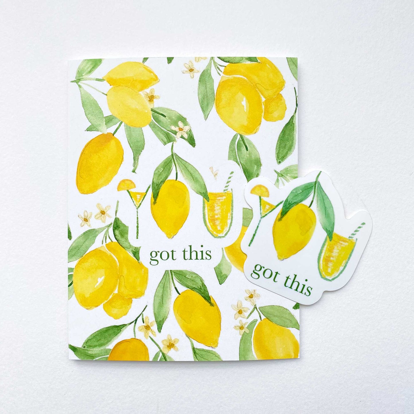 "You Got This" Sticker Card